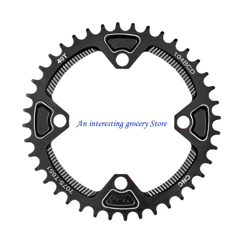 652d Bicycles Crankset Tooth 104BCD Wheel pour les vélos route, les vélos montagne