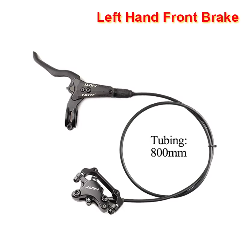 NUTT 800/1400mm vtt frein de vélo frein à disque hydraulique vélo pince 22.2MM guidon 160mm Rotor en
