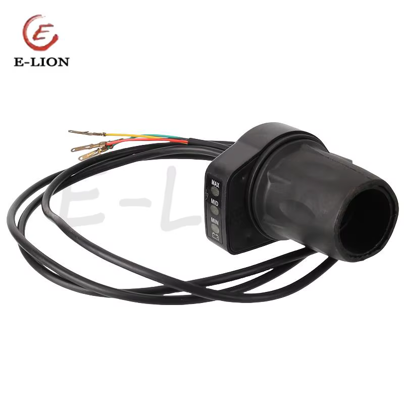 Connecteur de poignée d'accélérateur pour vélo électrique et trottinette électrique, demi-poignée ro