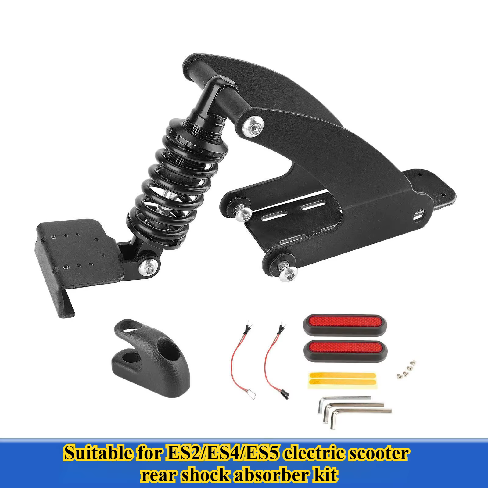 Convient aux scooters Ninebot ES2/ES4/ES5ES avec installation non destructive de ressorts de suspens