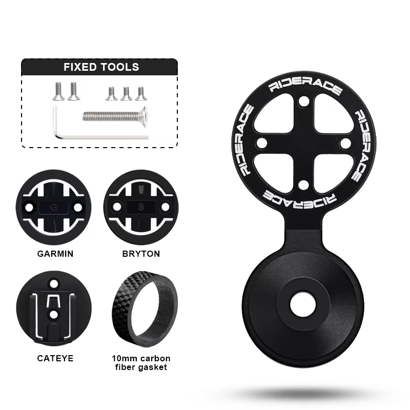 Support d'ordinateur de vélo pour Garmin Edge Bryton Cateye, casque de vélo, capuchon supérieur, chr