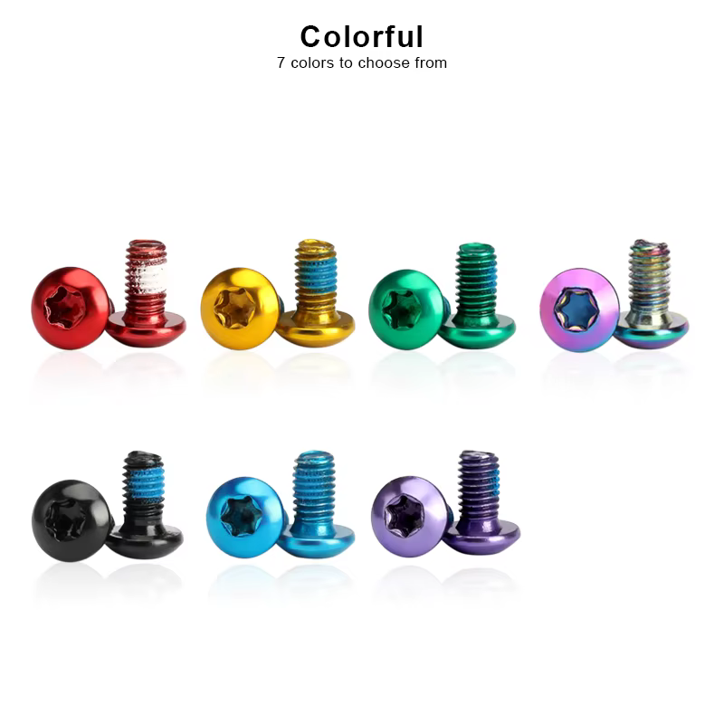 Boulons Torx de Rotor de frein à disque de vélo T25 M5x9mm, vis de fixation de vélo de route en acie