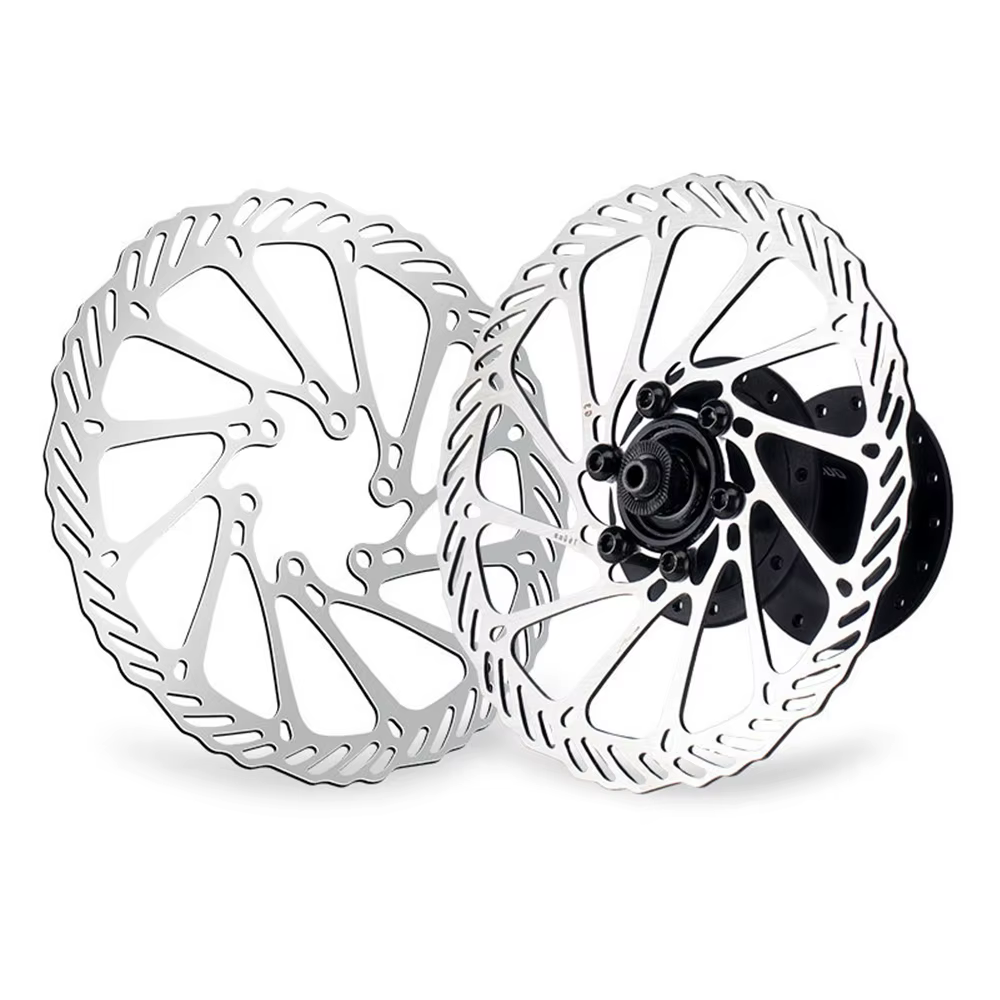 Rotor de frein de vélo vtt 120 140 160 180 203mm 6 pouces, Rotor de frein hydraulique en acier inoxy