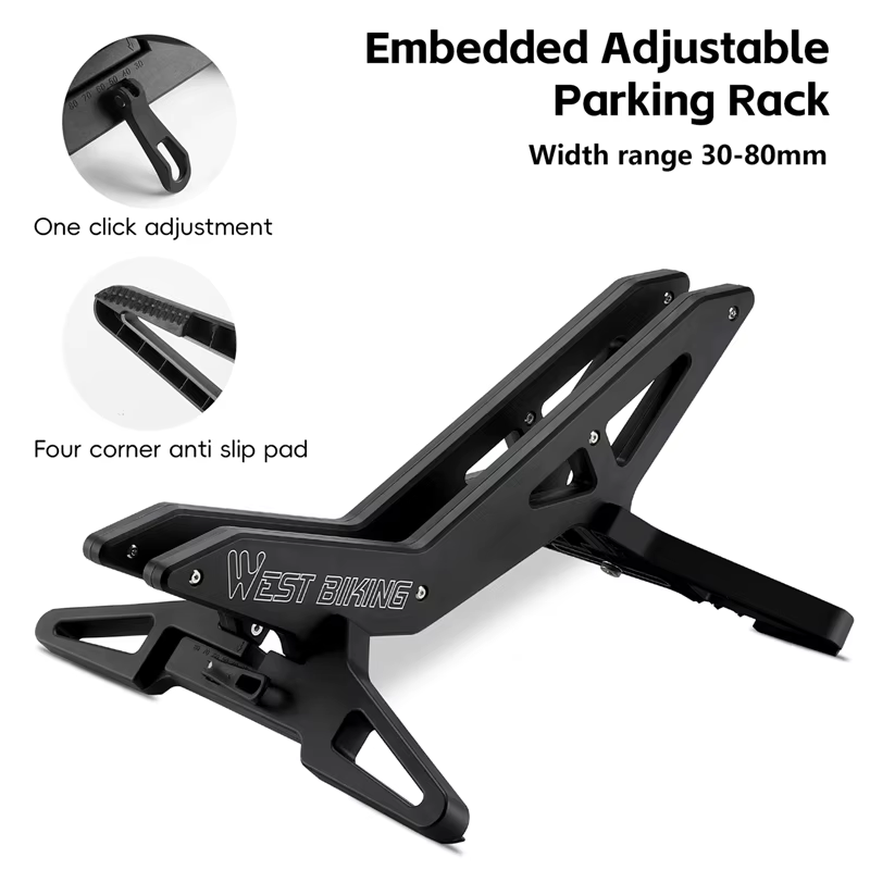 WEST BIKING – support de stationnement universel réglable pour vélo de route et vtt, support de stat