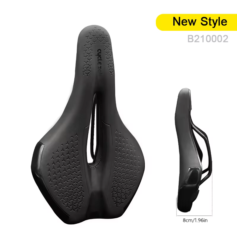 Selle de vélo creuse respirante pour hommes et femmes, selle de vélo de route et vtt, absorbe les ch