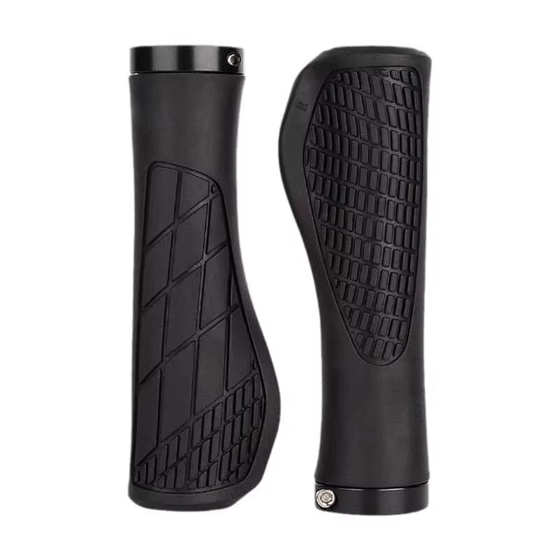 1 paire de poignées de guidon de vélo vtt, antidérapantes, confortables, verrouillables, en caoutcho