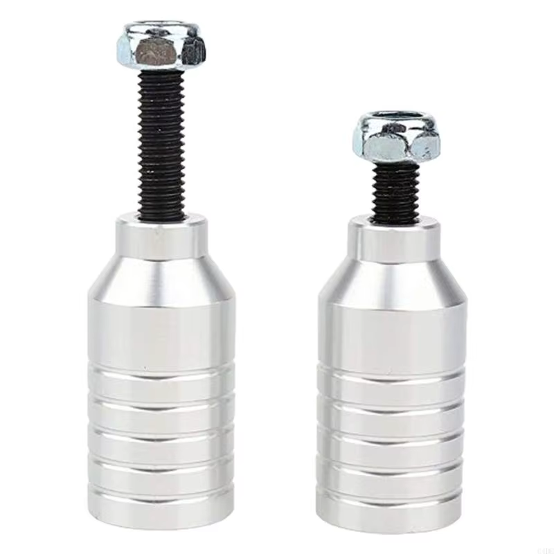 Chevilles de Scooter colorées en alliage d'aluminium, 2 pièces, accessoires professionnels de cyclis
