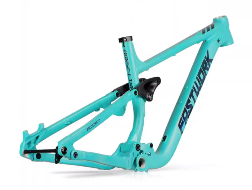 Cadre de vélo Soft Tail Fastwork, VTT 4 liens, suspension intégrale, aluminium, DH Downhill, 29/27.5