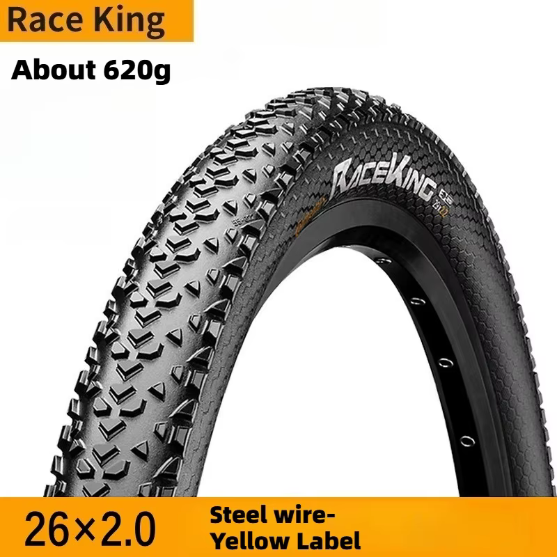Pneu extérieur de vélo de montagne Continental 26x1.95/2.125 pouces pneu pliant anti-crevaison et ré