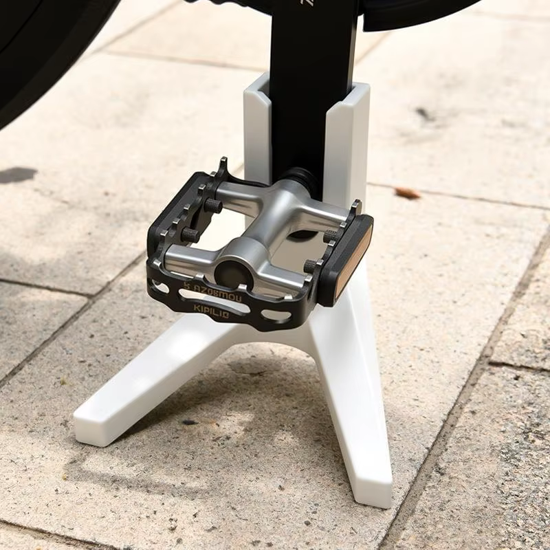 Béquille de vélo Support de pédale de vélo de route de montagne Support de béquille arrière Support 