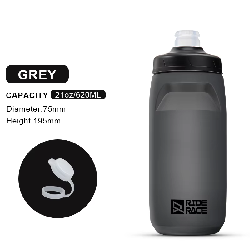 Bouteille d'eau pour vélo 620/750ML, PP5, sans goût, légère, pour sports de plein air, tasse à press