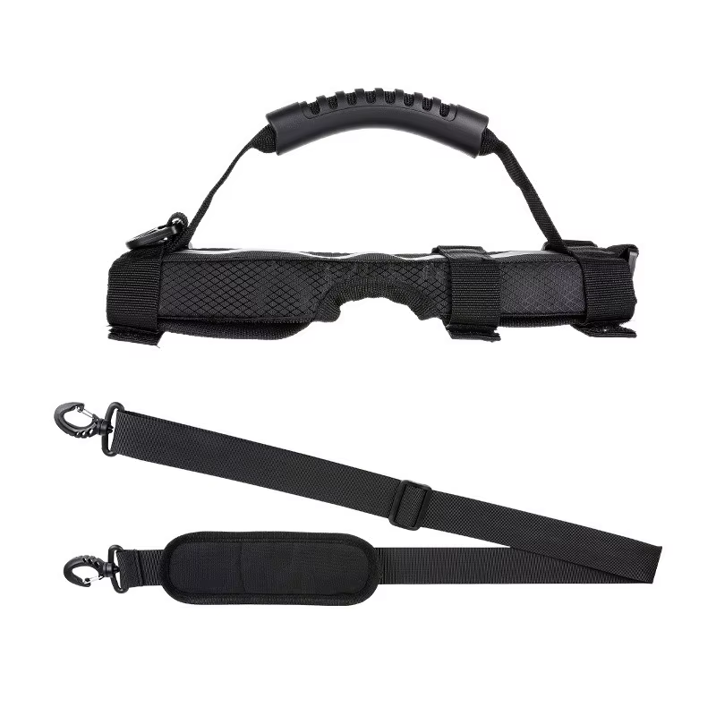 Sangle d'épaule pliable réglable et durable pour vélo, poignée de transport portable pour accessoire