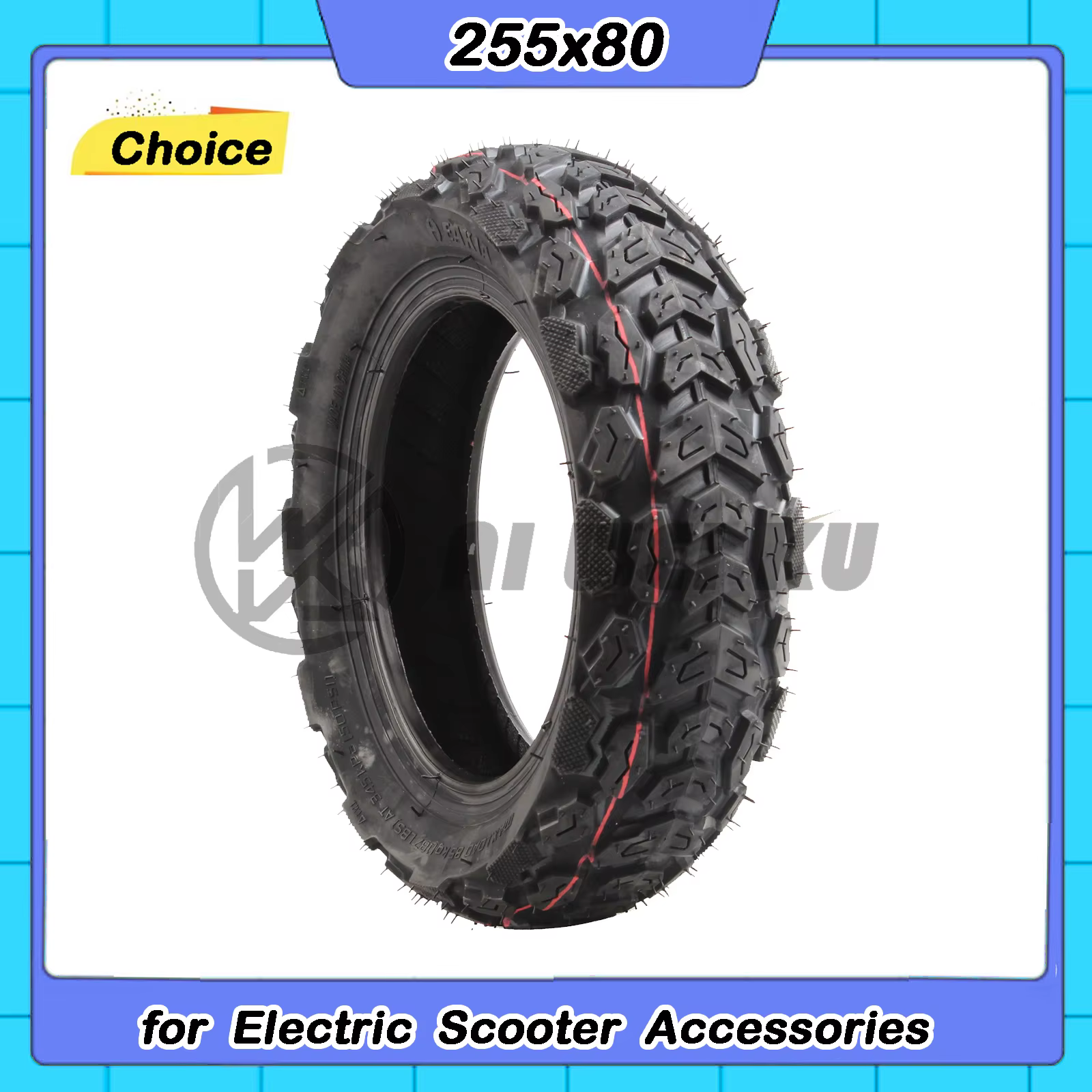 Pneus 255x80 10x3.0 80/65-6 Pneus tout-terrain adaptés aux scooters électriques
