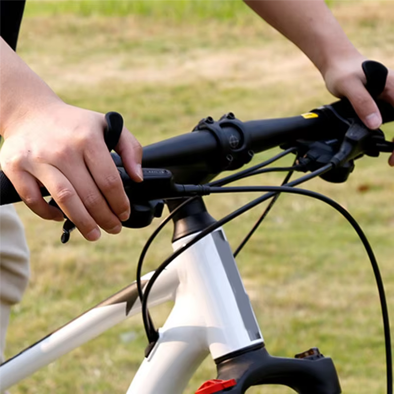 Embouts de barre de vélo ergonomiques poignées de pouce de guidon de vélo poignées de guidon intérie