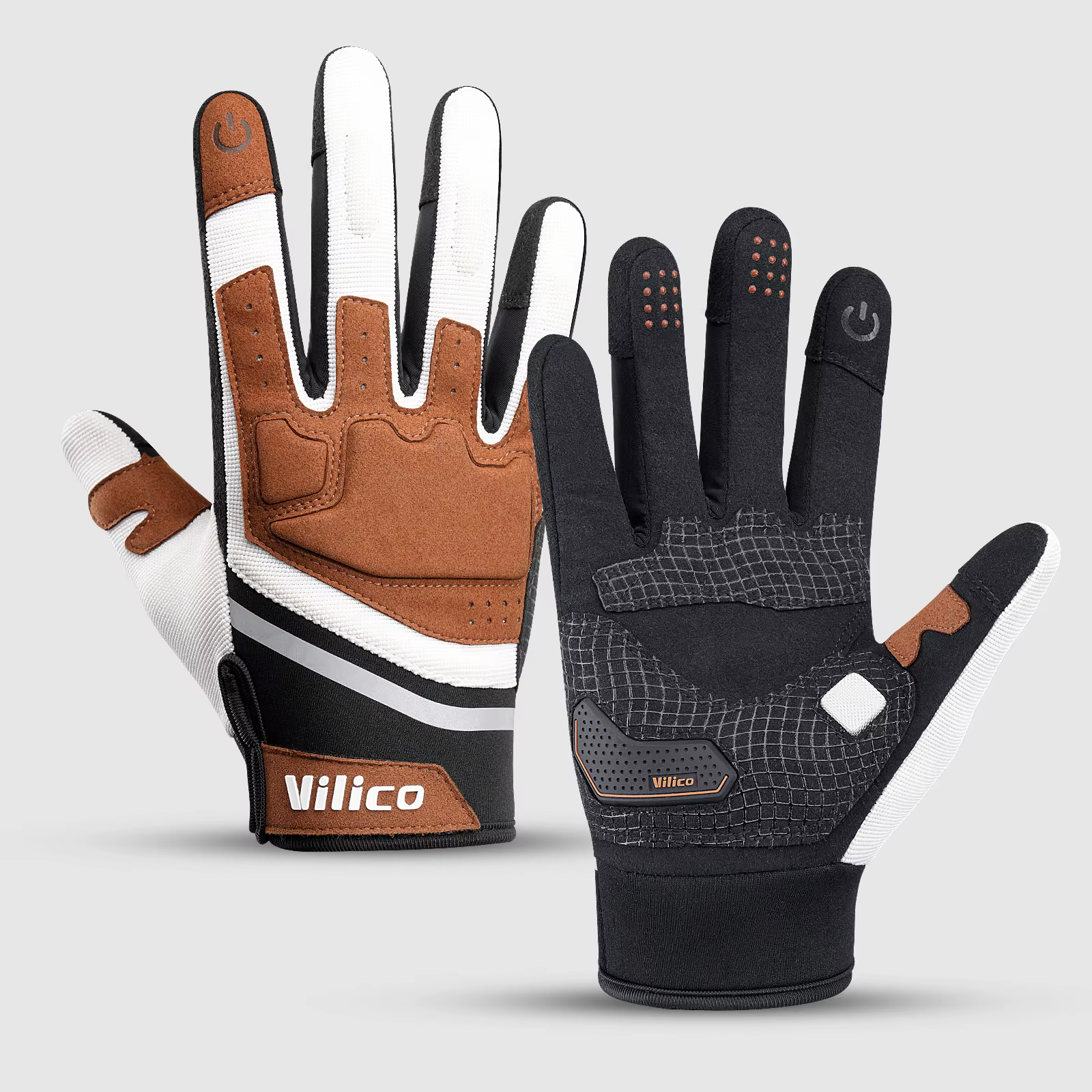 Gants thermiques de cyclisme à écran tactile pour hommes et femmes, gants de vélo de route, coupe-ve