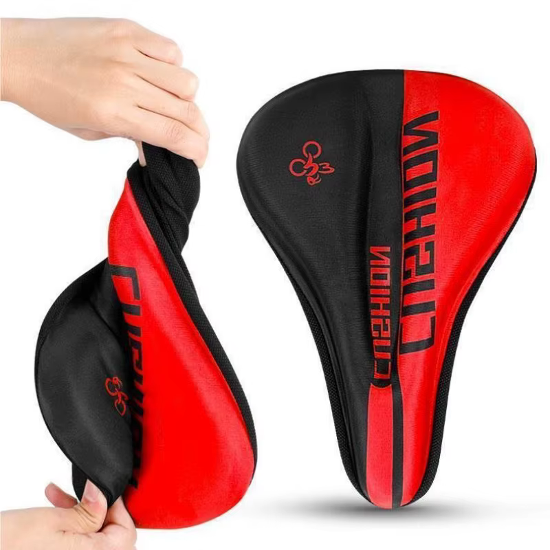 Nouveau siège de route épaissi housse de coussin de vélo vélo de montagne coussin en Silicone épaiss