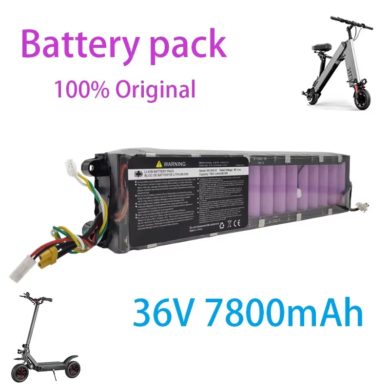 Eddie ion-Batterie étanche pour scooter électrique, 36V, 7,8 Ah, 60km, adaptée pour Trottinette ata 
