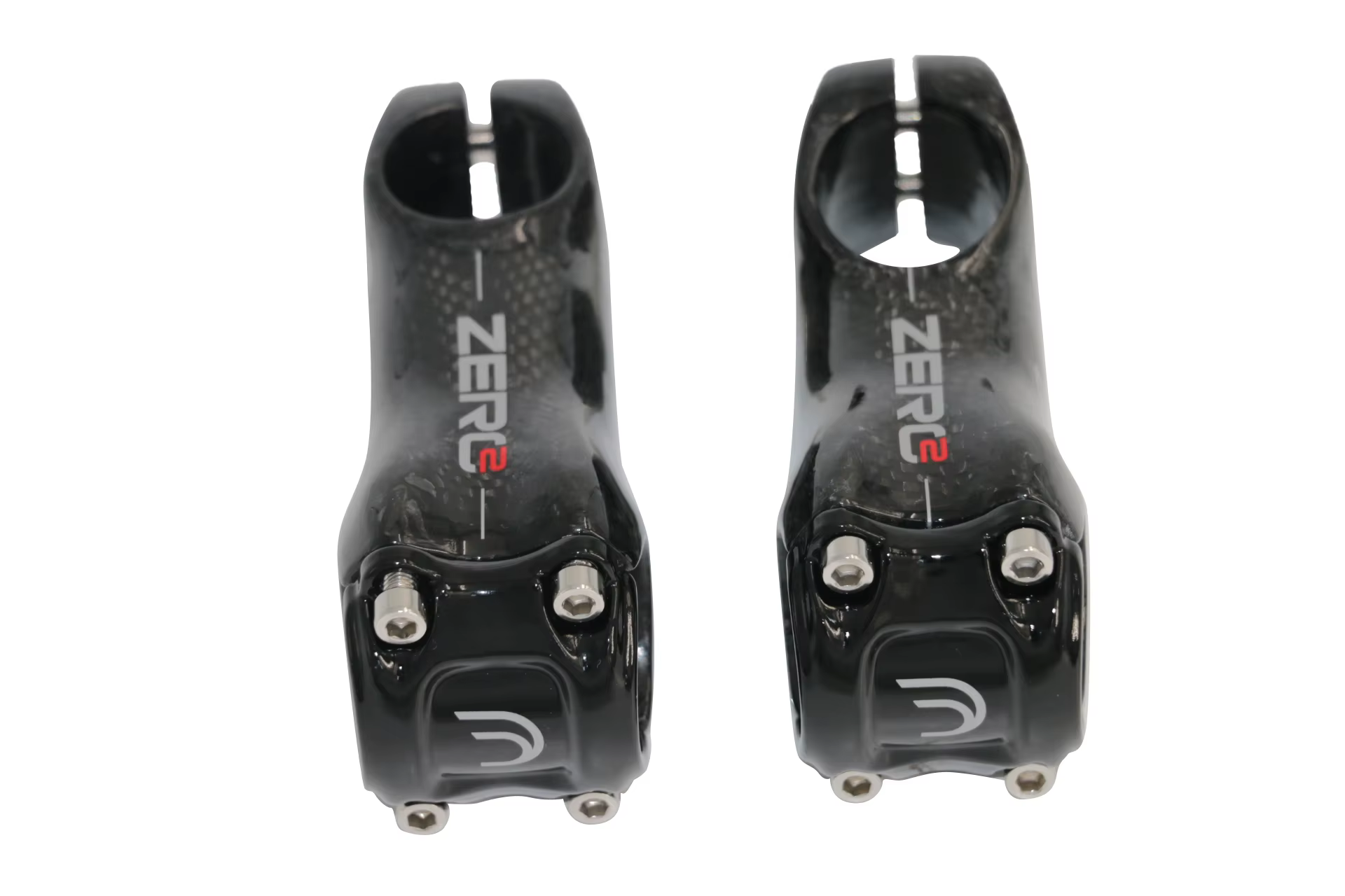 Tout nouveau JEDA argent 6 17 Angle route carbone tige de vélo 31.8*70-130mm 6 17 degrés VTT tige en