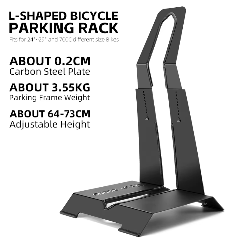 WEST BIKING – supports de stationnement pour vélo de route 24-29 pouces, vtt/700C, support de sol ré