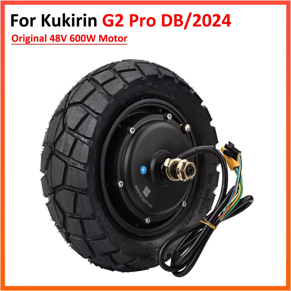 Moteur 48V 600W pour Scooter électrique Kukirin G2 Pro DB 2024, roue arrière avec Aoxin 9x3.0-5.5, p