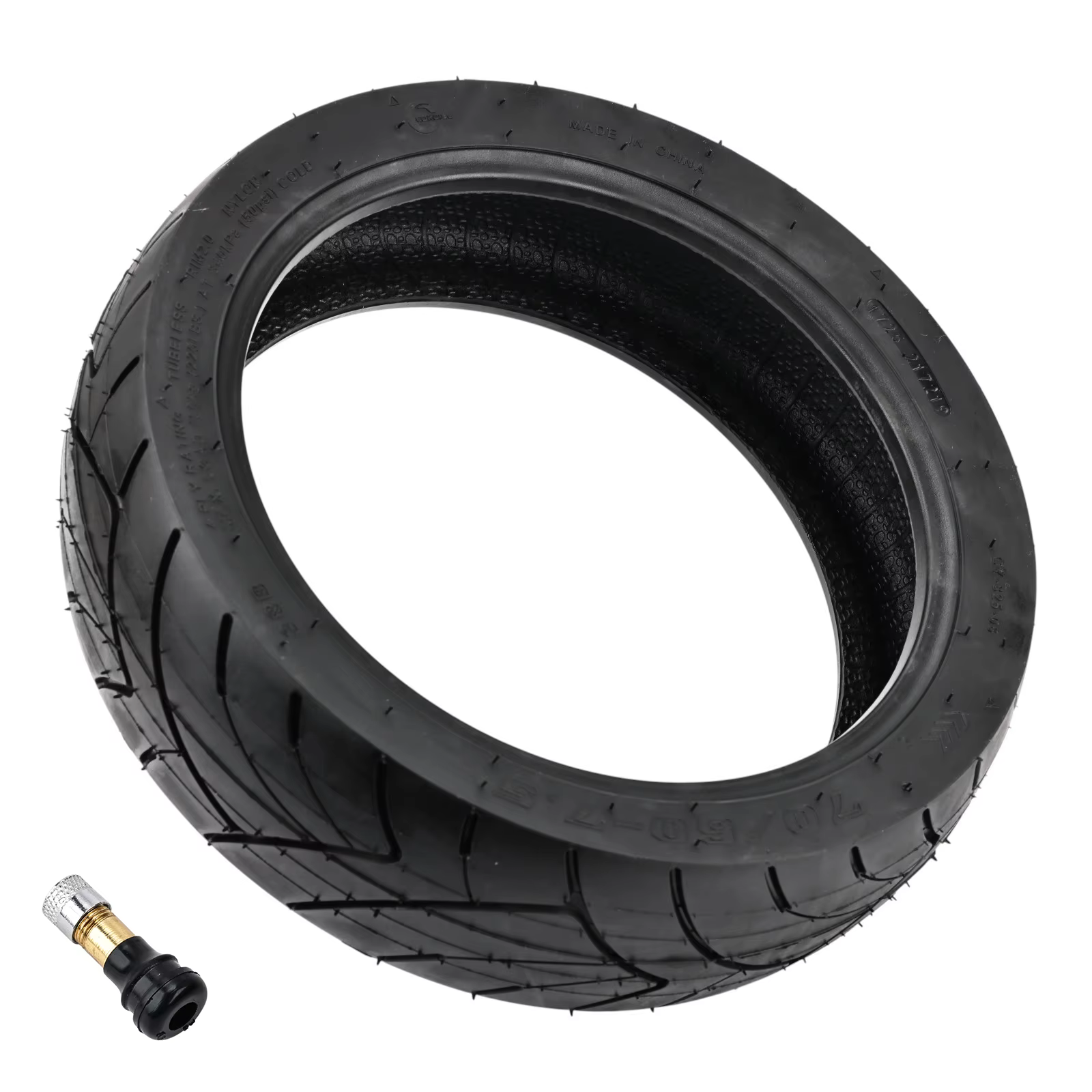 Pneu tubeless 70/60-7.5 pour Segway ZT3 / G3 / GT3, roue de 11 pouces avec valve à air