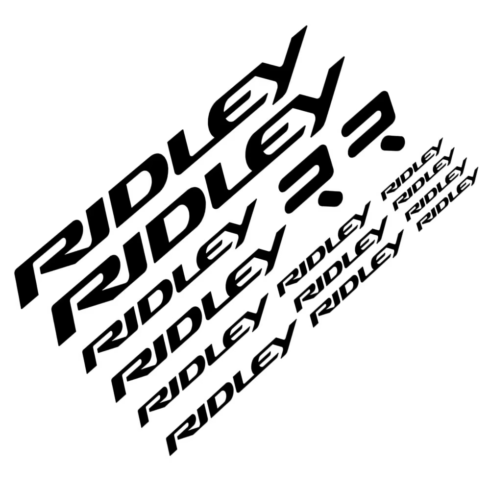 Pour RIDLEY nouvelles étiquettes cadre de vélo remplacement vinyle décalcomanies vélo cyclisme