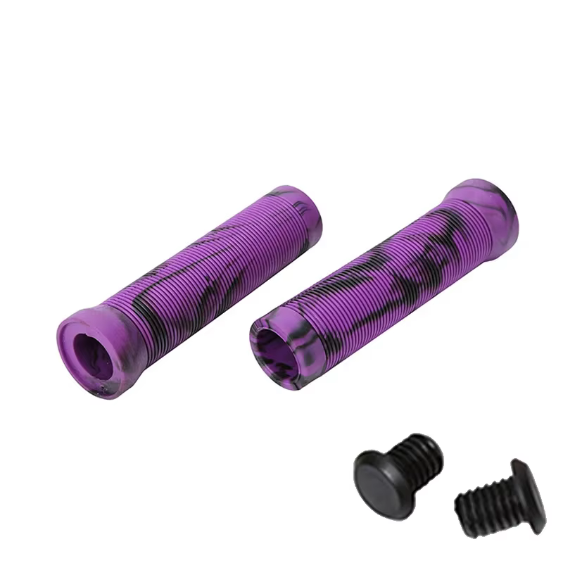 Poignées de vélo en caoutchouc de 160/125mm de long, manchettes de vélo pour Scooter, adaptées aux b