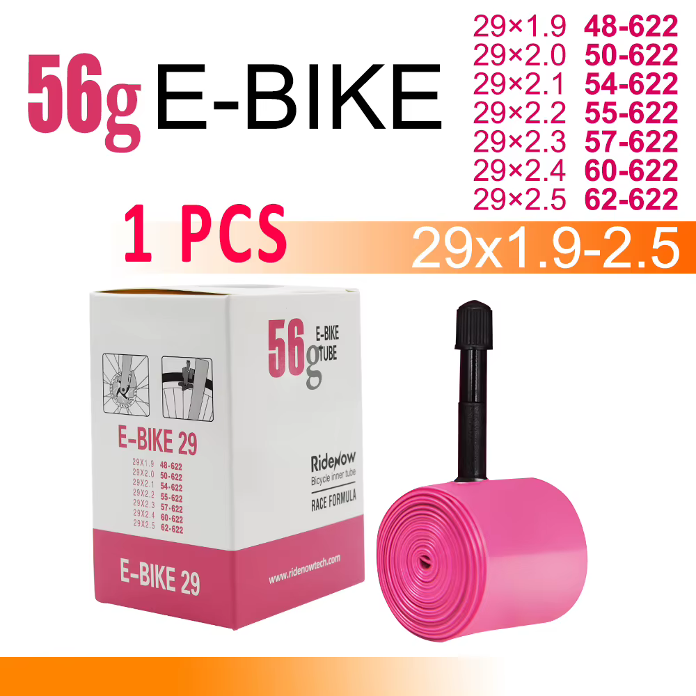 Kit de réparation de chambre à air intérieure en TPU Ridenow 29 pouces 56g 29x1.9 2.0 2.1-2.5 622 po