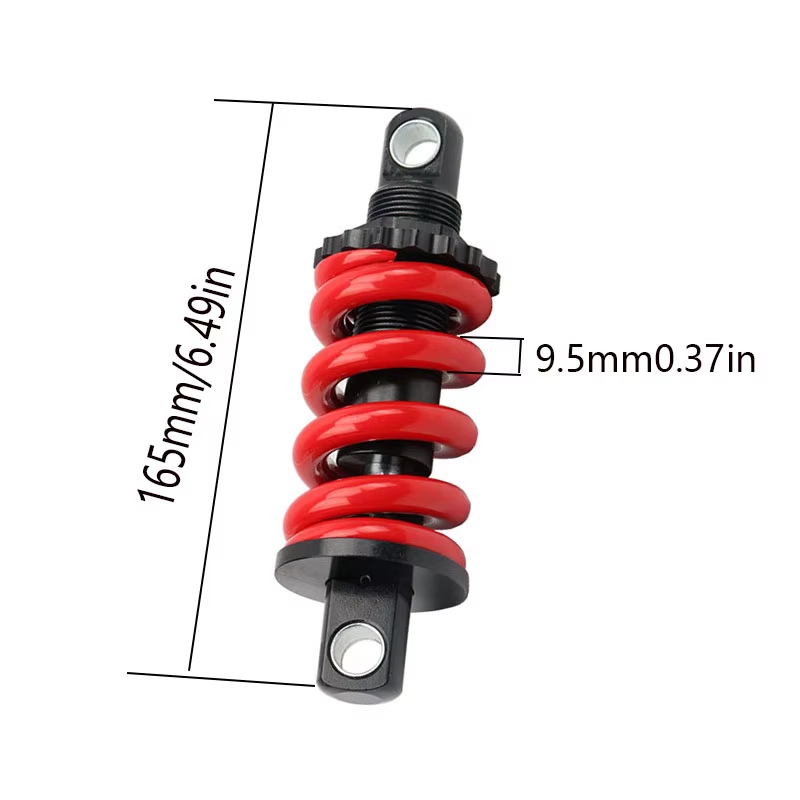 Amortisseur à ressort réglable pour scooter électrique, vélo pliant, accessoires de vélo