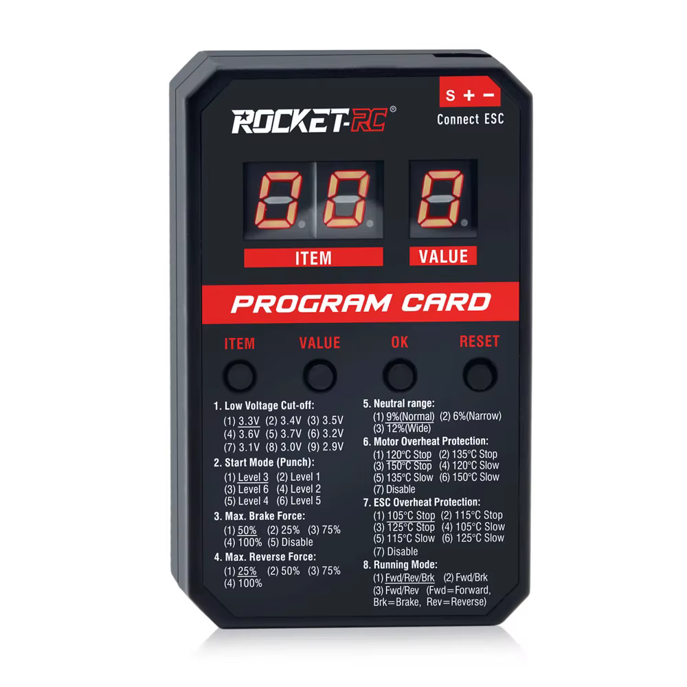 Contrôleur de vitesse sans balais étanche Rocket V2 Supersonic 50A 60A 90A 110A 130A 160A ESC pour v