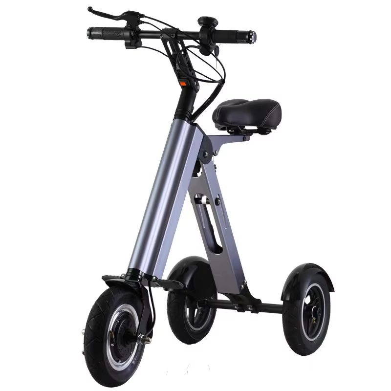 Nouveau Mini petit Tricycle électrique pliable Portable personnes âgées équitation trajet Scooter él