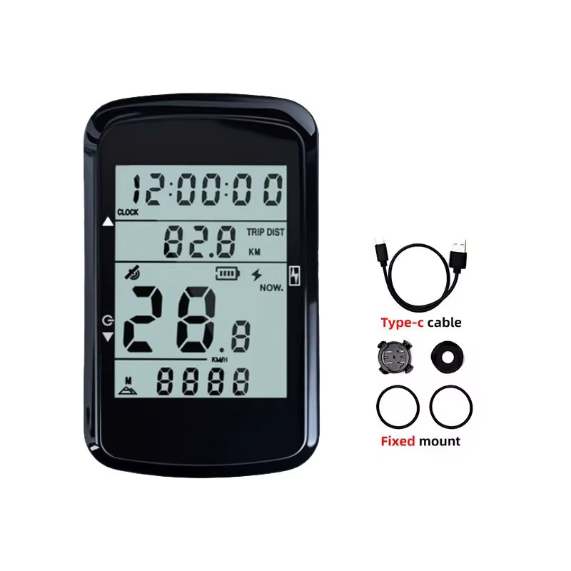 Ordinateur de vélo sans fil GPS OFFBONDAGE, écran tactile, compteur de vitesse pour VTT, capteur de 