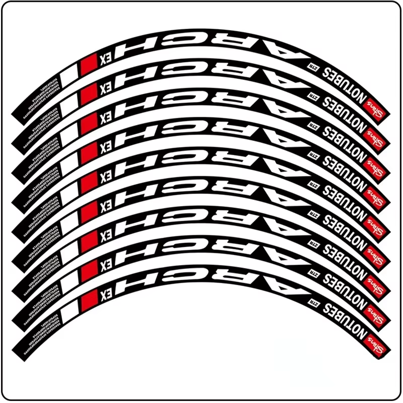 Autocollant universel pour jante de vélo de route et VTT, décalcomanie de 20mm de largeur, 24, 26, 2