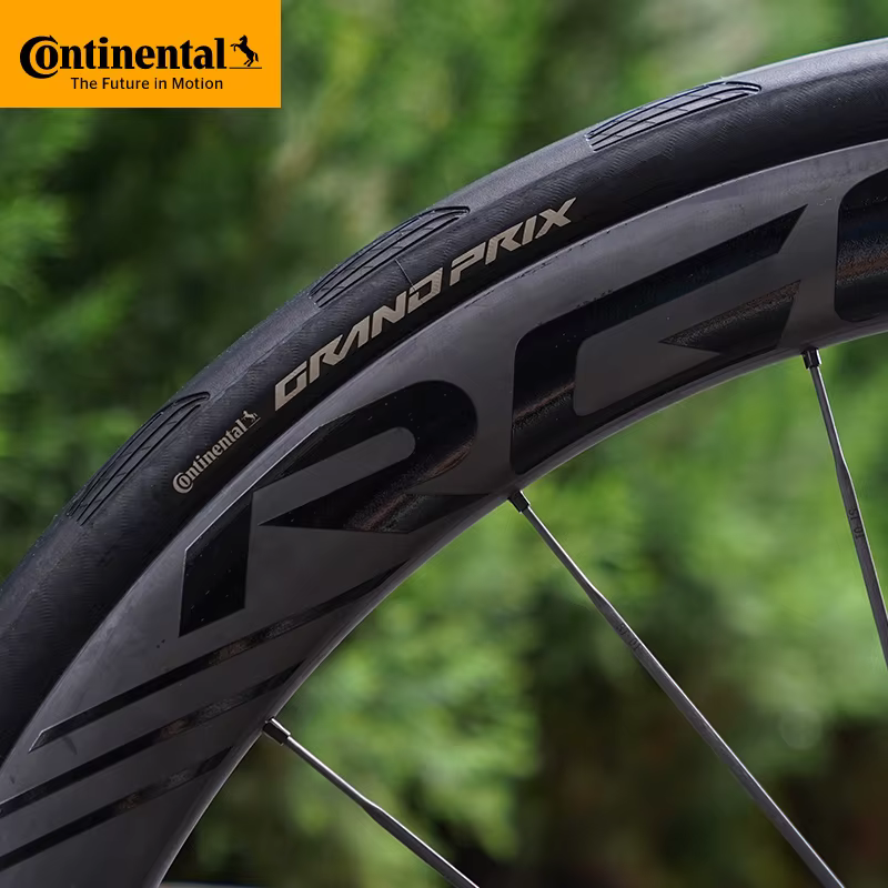 Pneus de vélo de route Continental Grand Prix 700c, type tube, clincher, 700 x 28C/30C, composé Blac