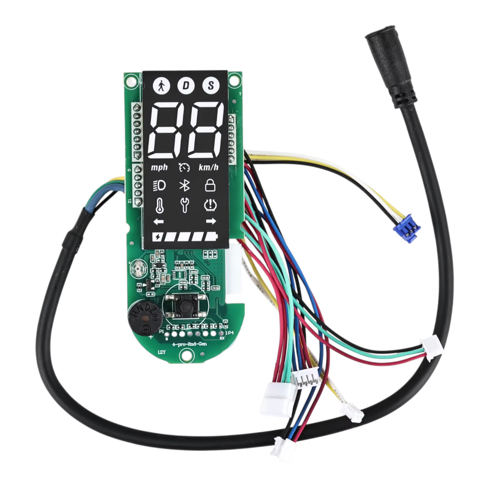 Tableau de bord pour trottinette électrique Xiaomi 4 Pro 2ème génération, écran Bluetooth, carte de