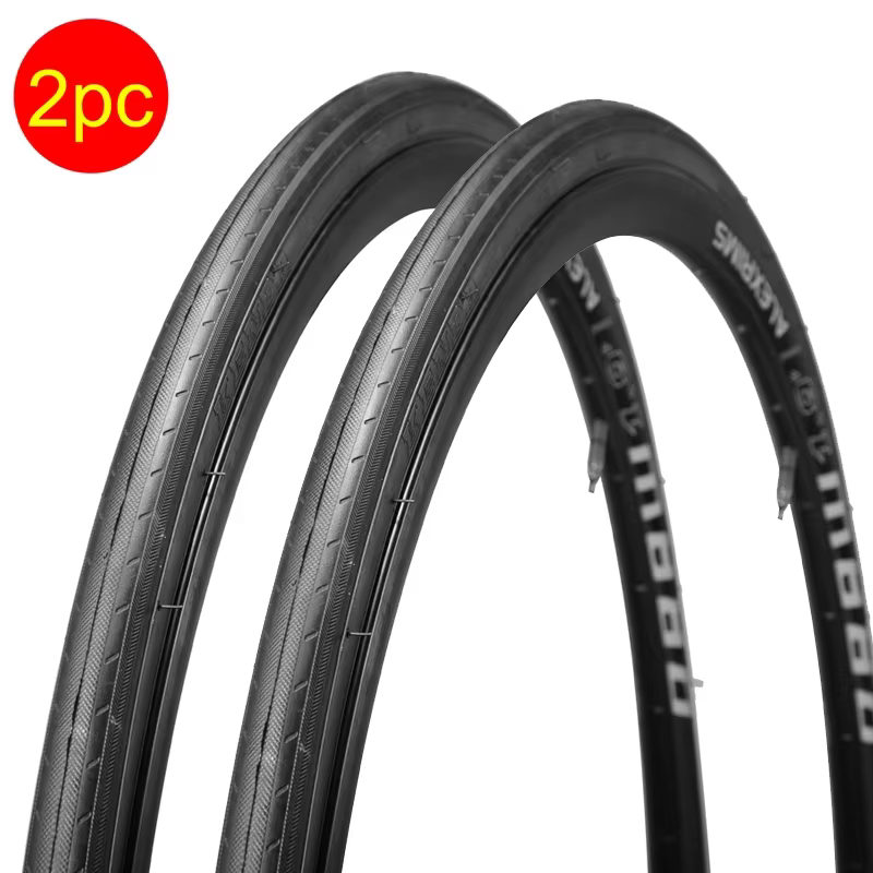 KENDA-Pneus de vélo rétro, 1 paire, 700C, 700x23C, 430g, rouge, jaune, côté 110PSI
