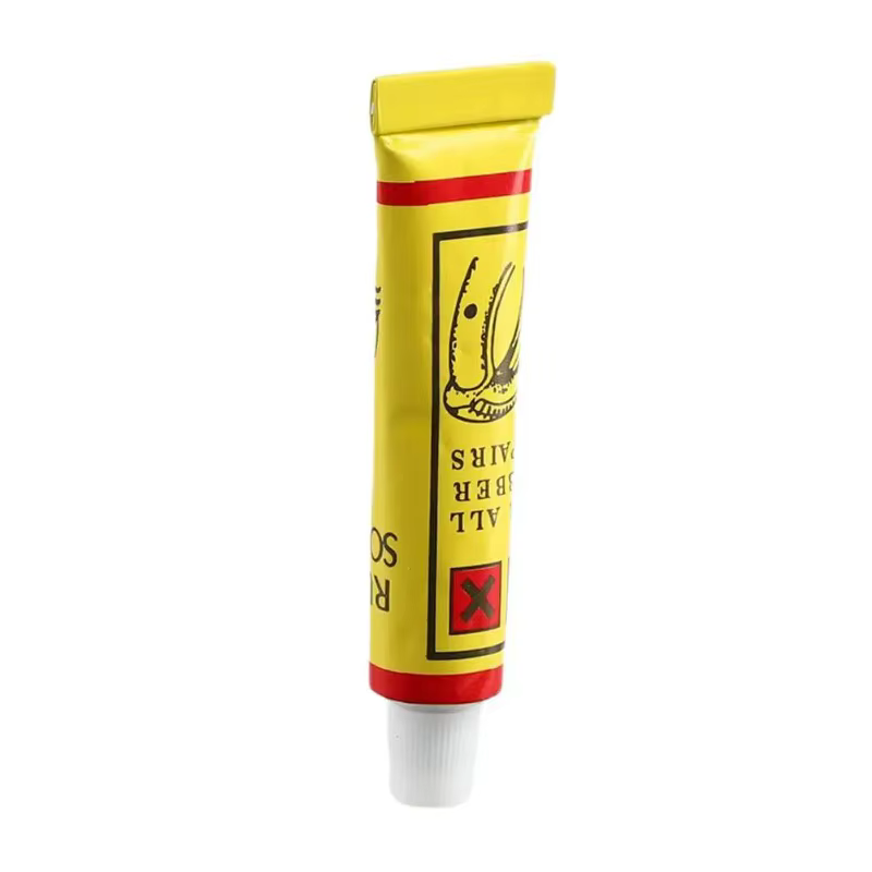 Kit de patchs pour pneus de vélo, colle de réparation instantanée de crevaison et ciment en caoutcho