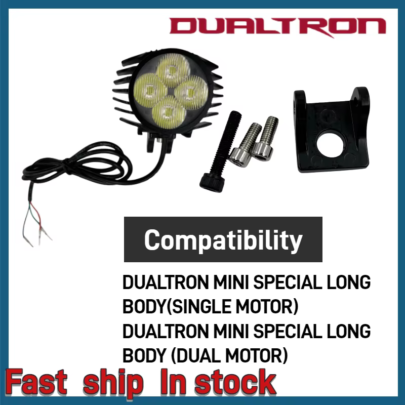 Phare Dualtron Original avec klaxon pour Mini corps Long spécial, pièces de Scooter électrique à mot