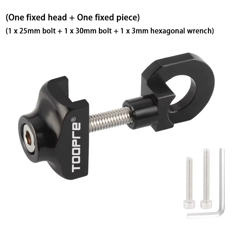 Tendeur de chaîne de vélo à engrenage fixe/à vitesse unique/vélos pliants, stabilisateur de réglage 