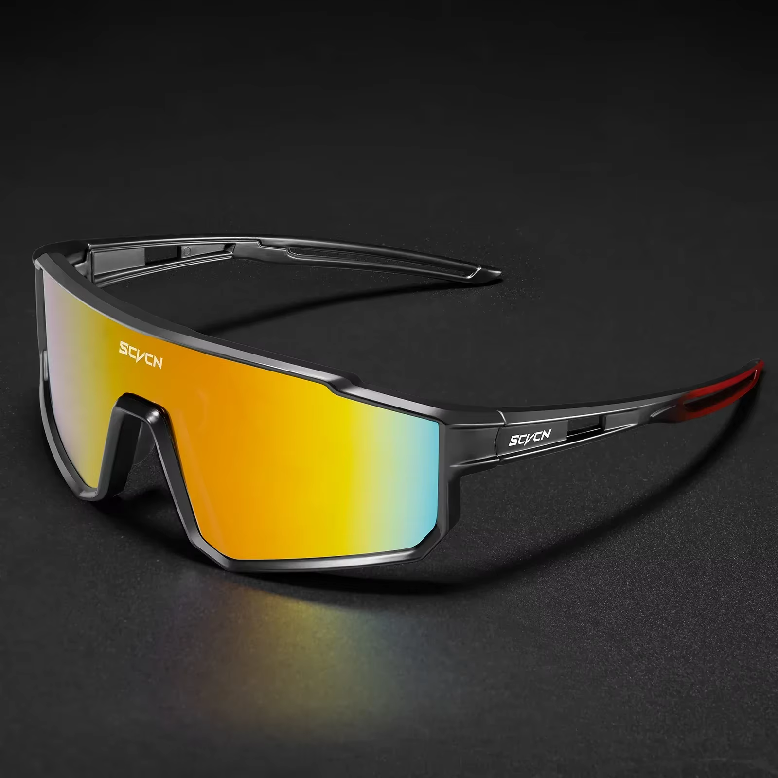 SCVCN lunettes de cyclisme de Sports de plein air améliorées hommes femmes lunettes de soleil de cou