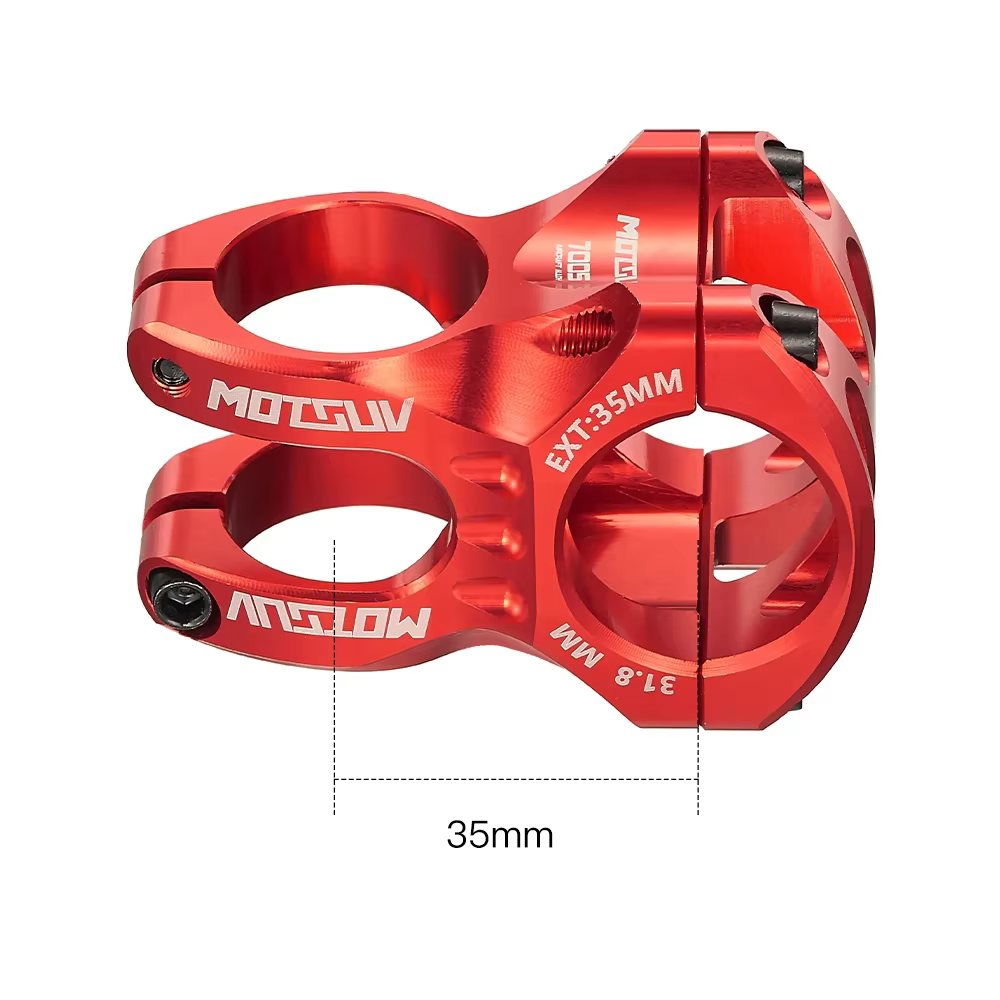 Tige de guidon réglable pour vélo de route et VTT, longueur 35mm 50mm, 31 8