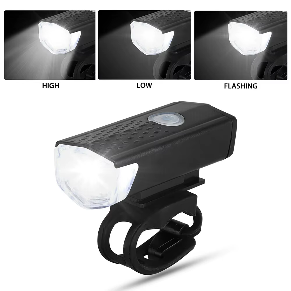 Vélo vélo lumière USB LED Rechargeable ensemble vtt vélo de route avant arrière phare lampe lampe de