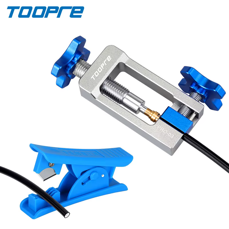 TOOPRE vélo frein à disque hydraulique huile aiguille outils pilote tuyau coupe câble pince Olive co
