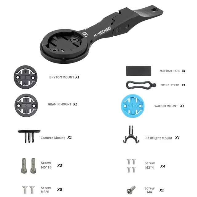 Support de vélo ULLICYC Fraser/Creston iC, support en alliage d'aluminium pour ordinateur et GoPro p