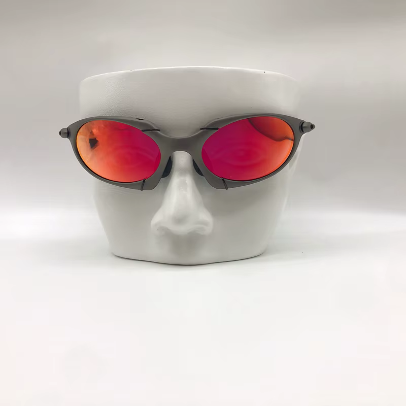 Lunettes de soleil polarisées pour hommes et vtt, UV400, en métal, pour vélo, équitation, pêche