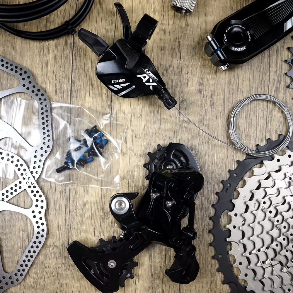 Groupe de transmission VTT LTWOO AX11 11 vitesses + dérailleur arrière 11s + cassette / pédalier / f