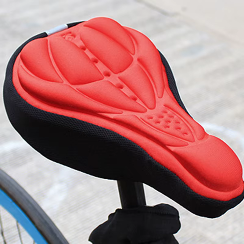 Nouvelle housse de selle de vélo 3D souple, coussin de selle en mousse confortable pour accessoires 