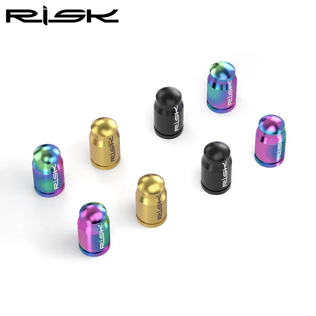 Risk – capuchon de Valve Presta Schrader pour vélo de route et vtt, étanche à la poussière, couvercl