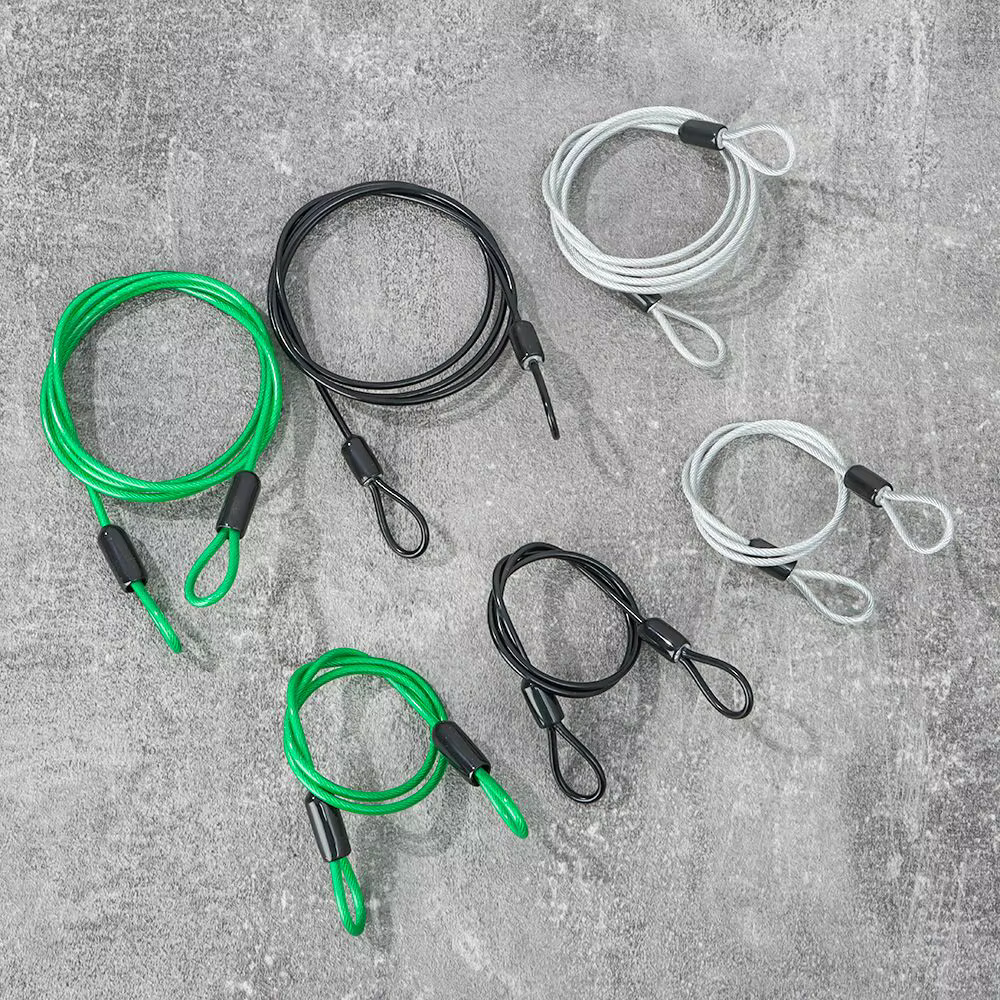 Câble de verrouillage de vélo 0.5/1/2M, solide, en acier, Anti-vol, accessoires de cyclisme