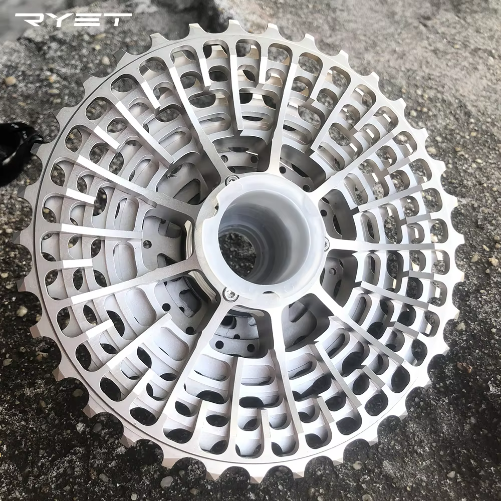 RYET-Pignon de vélo de route ultraléger, roue libre de cyclisme, pièces de vélo Deore, gravier, 12V,